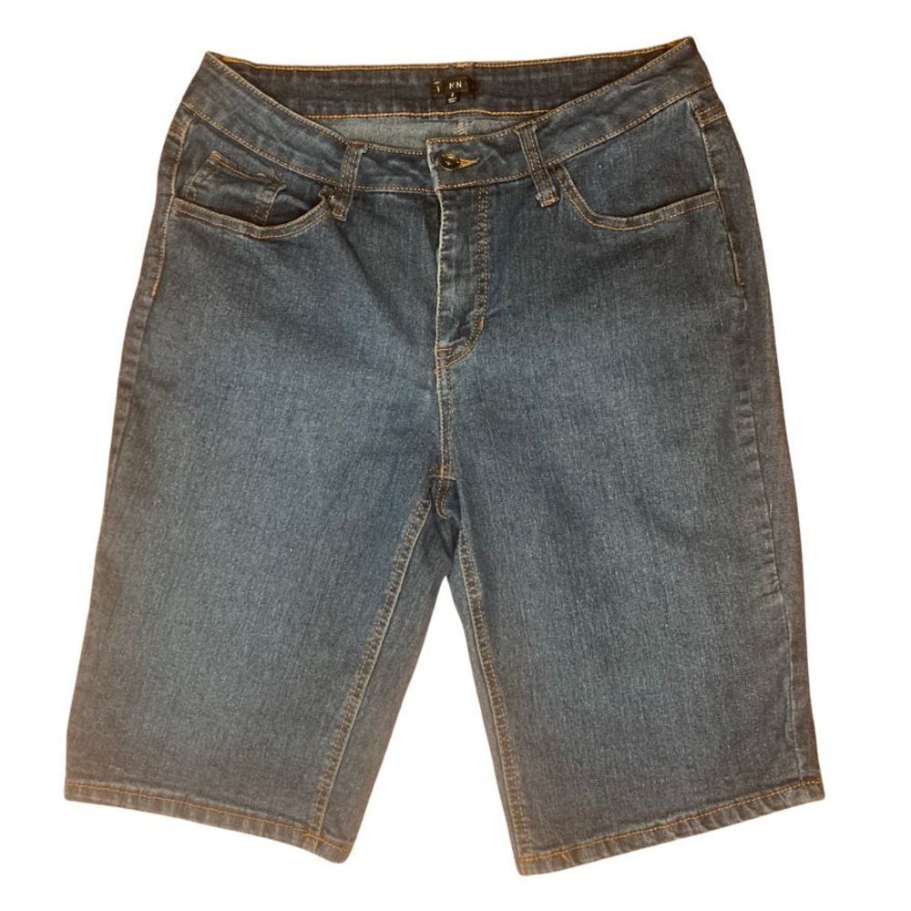 Bermuda denim jean shorts